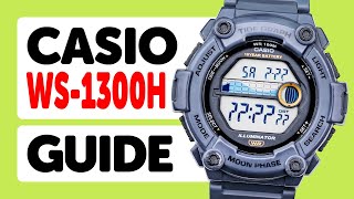 #CASIO WS-1300H (3507) - Hands On FULL HOW TO TUTORIAL