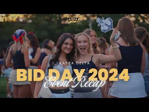Kappa Delta Bid Day 2024 | Sacred Heart University Sorority Recap | Atèpá Media