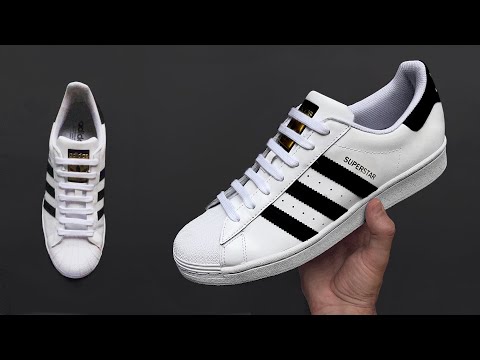 Adidas Superstar Bar lace styles | Adidas Superstar Lace Tutorial