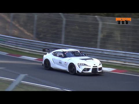 Toyota GR Supra GT4 Test Nürburgring Nordschleife