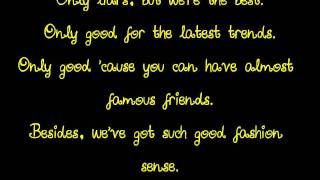 Our Lawyer Made Us Change The Name... Fall Out Boy LYRICS!!