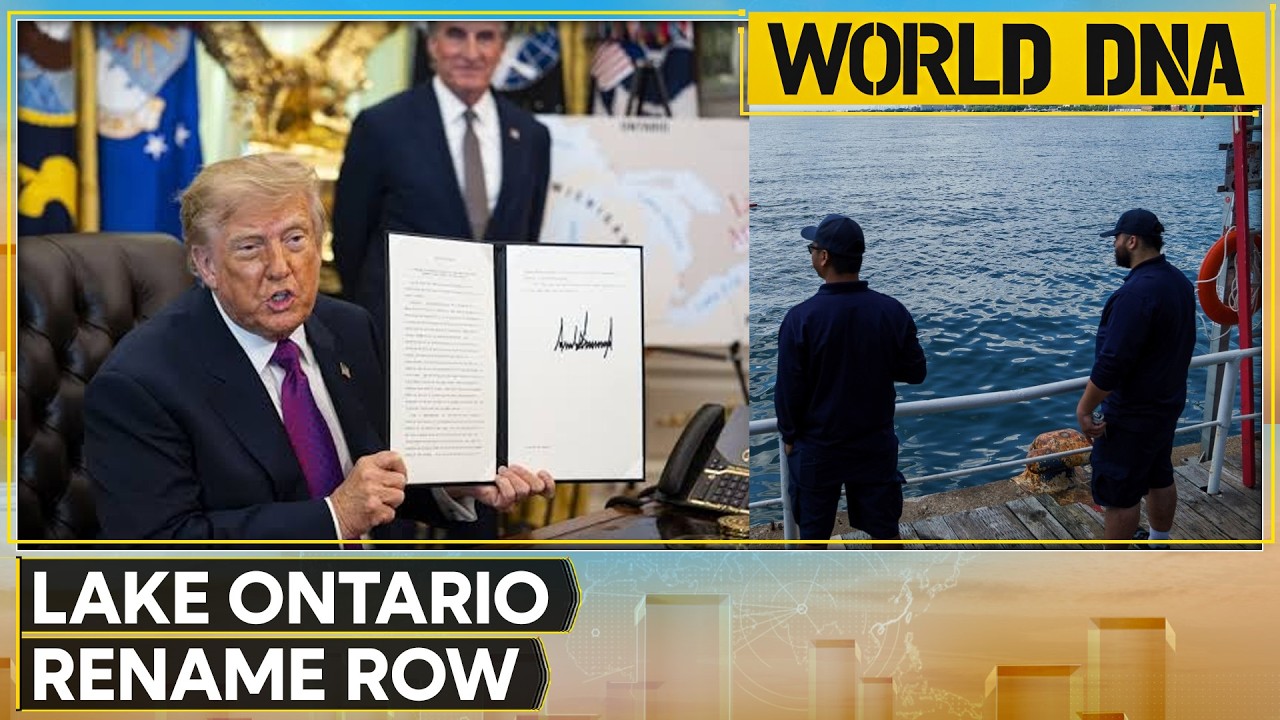 Trump Orders Lake Ontario To Be Renamed 'Lake America' | World DNA | WION News