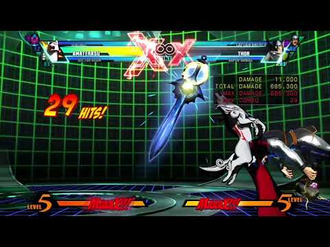 UMVC3: Amaterasu - SJ (H - Glaive) Conversion Confirm Ideas (690-860+k)