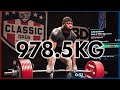 Bobb Matthews - 978.5kg @ 120kg | Powerlifting America Nationals 2024