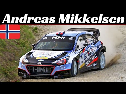 Andreas Mikkelsen, Norge Rally Champion Show at San Marino Rally Legend with Hyundai i20 WRC