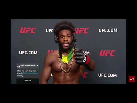Aljamain Sterling: "I'm coming on yo ass"