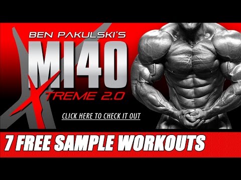MI40 Xtreme Program FREE Sample Extreme Workouts with Ben Pakulski  (Cell Expansion Protocol)