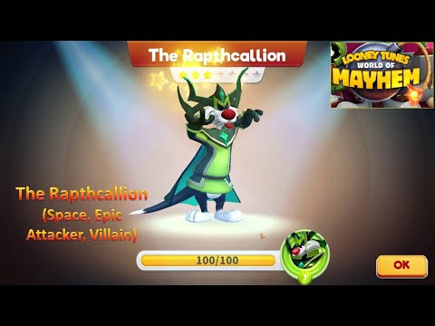 [*/\*] Looney Tunes World of Mayhem - Unlock The Rapthcallion (Villain, Epic Attacker)
