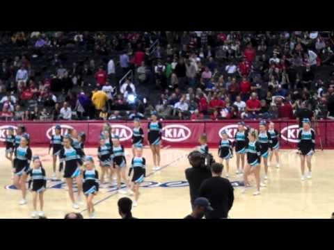 Studio Cheer Candy Girls Lakers vs Clippers Half Time