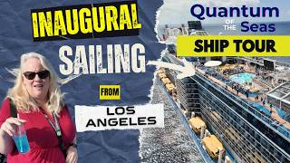 Quantum of the Seas Ultimate Ship Tour | Inaugural Sailing from Los Angeles 🚢🌅 #RoyalCaribbean