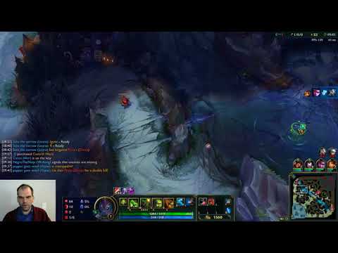 Urgot vs Gragas, jungle, with commentary