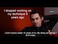#Ronnie #Hendry Ronnie O'Sullivan interview by Stephen Hendry ITV.