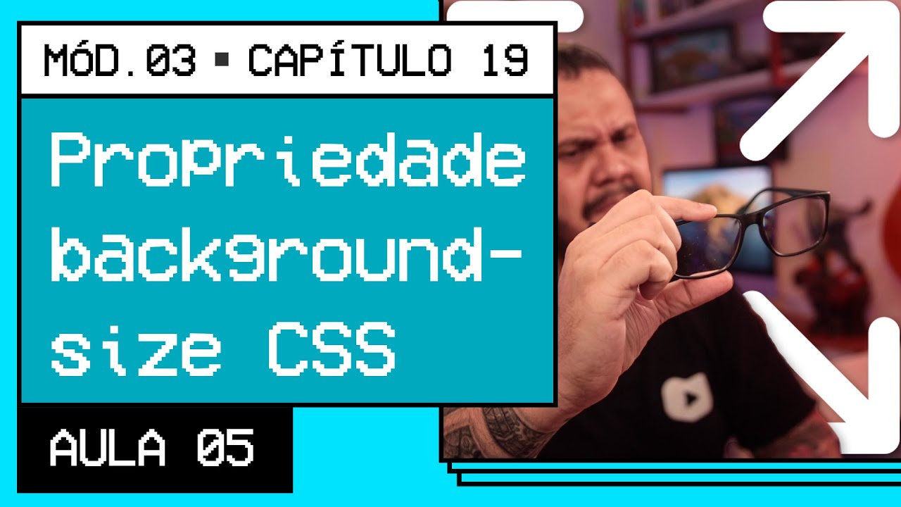 Mudando o tamanho da imagem de fundo do site - @Curso em Vídeo HTML5 e CSS3