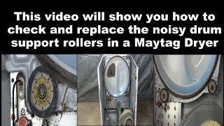 Maytag Dryer Making Noises - The Drum Support Rollers