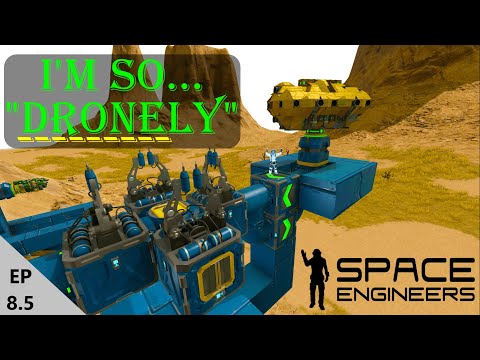 AI Cargo Drone Testing S2E08.5 - Space Engineers