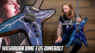 Video thumbnail for MY GUITAR - Washburn Dime 3 Dimebolt US Custom Shop 1995 by Ola Englund