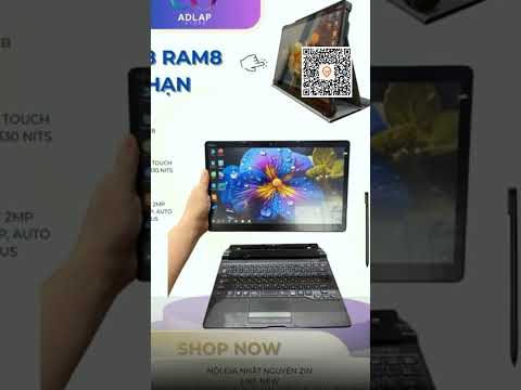 Máy tính bảng Laptop 2in1 Fujitsu Arows Tab Q738 Q739 Ram 8GB mạnh hơn Q616 Q665 Q507 giảm giá 2.55…