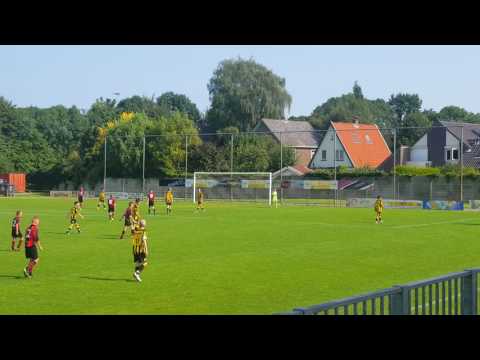 Theole onder 13-1 eerste bekerwedstrijd 27-08-2016 deel 1