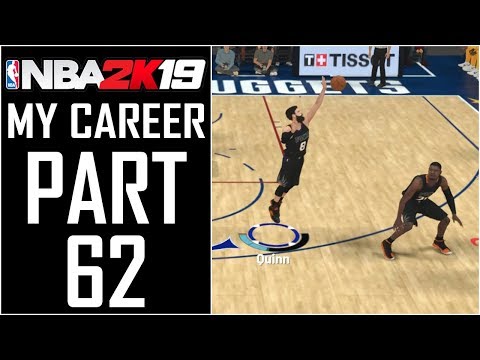 NBA 2K19 - My Career - Let's Play - Part 62 - "Leaping For Tipped Pass, One Gold Badge" | DanQ8000