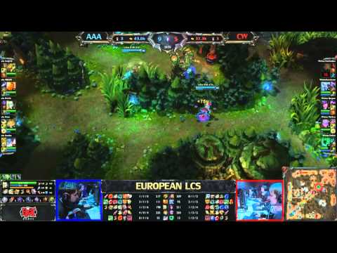 AAA vs CW - LCS 2013 EU Spring W3D1 (English)