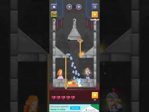 Hero resccue puzzle gameing//save her princess//all levels solutions//Android iOS game