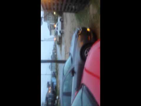 Hurricane Arthur at sunrise in Kitty Hawk