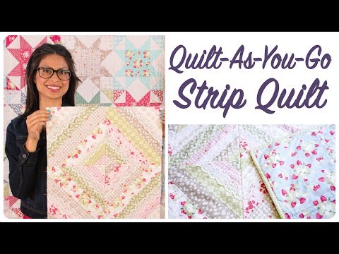 Quilt-As-You-Go Made Modern Book - Strip Quilt