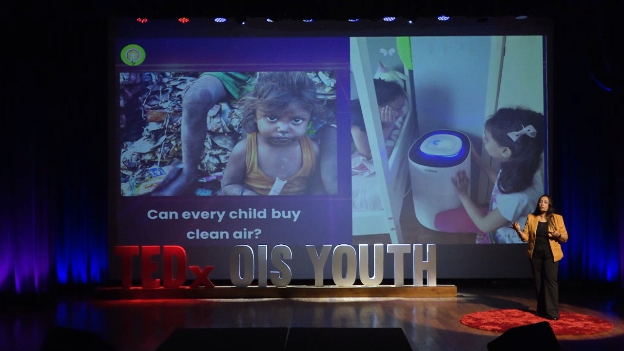Rising for Clean Air. One Planet. One Responsibility. | Aafreen Siddiqui | TEDxYouth@OIS