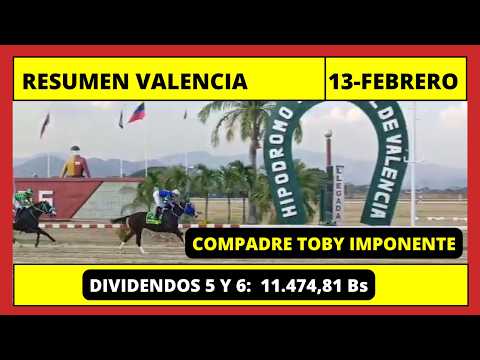 RESUMEN COMPLETO👉VALENCIA HINAVA HOY VIERNES 13 DE FEBRERO DE 2026
