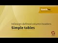 MadeToTag – Tag simple tables