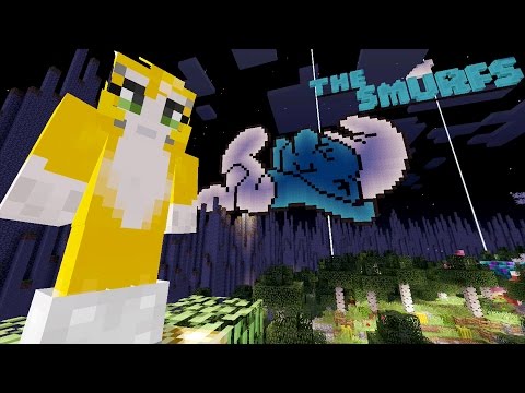 Minecraft Xbox - The Smurfs - Smurfville  {1}