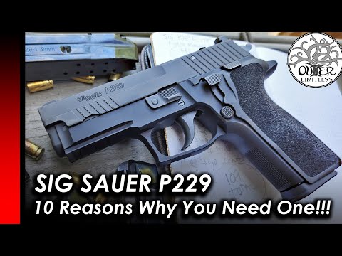 Sig Sauer P229 Enhanced Elite Table Top Review