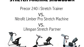 Stretch Machine: Precor vs Nitrofit vs Lifespan