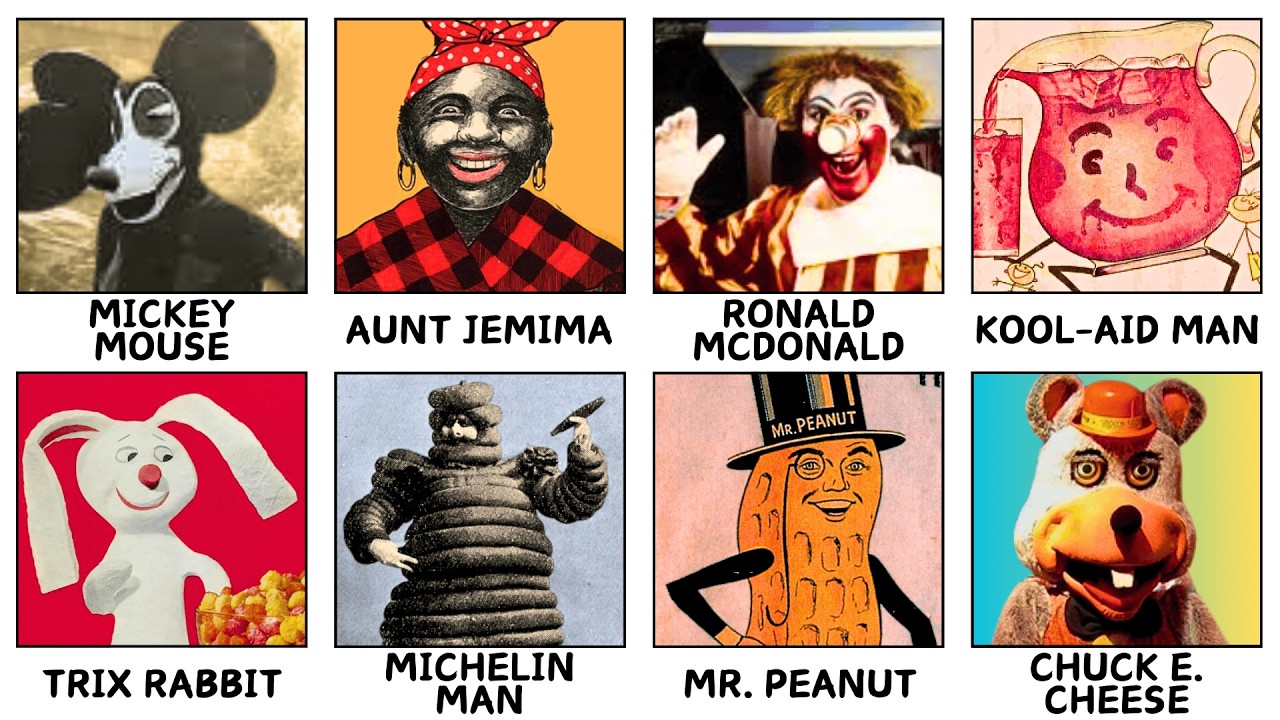 The Most Disturbing Early Versions of Famous Mascots