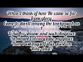 Elvis Presley - Who Am I (Lyrics)