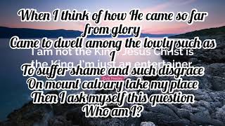 Elvis Presley - Who Am I (Lyrics)