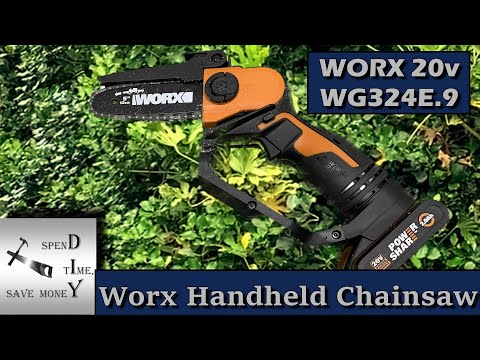 WORX handheld chainsaw WG324E.9 20v power share