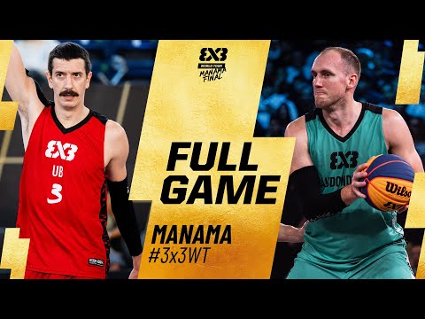 Ub 🇷🇸🆚🇱🇹  Raudondvaris Hoptrans | Full Final Game | FIBA 3x3 World Tour Manama Final 2025