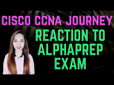 Cisco CCNA Journey - AlphaPrep Exam Reaction! Is It Worth It?!
