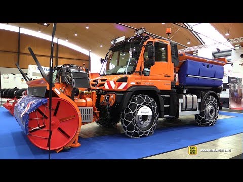 Thumbnail for 2019 Mercedes Unimog U530 Snow Blower Truck - Walkaround Exterior Interior Tour by Unimog