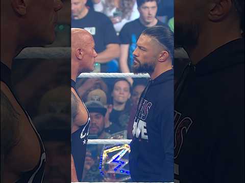THE ROCK & ROMAN REIGNS FACE-TO-FACE 🔥🔥🔥