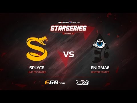 [EN] Splyce vs Enigma6, map 2 train, SL i-League StarSeries Season 3 NA Qualifier