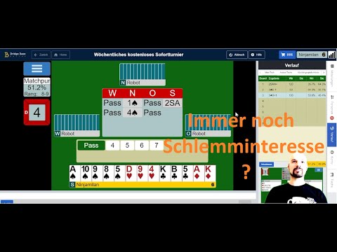BBO Wöchentliches Kostenloses Sofortturnier #20 - Live