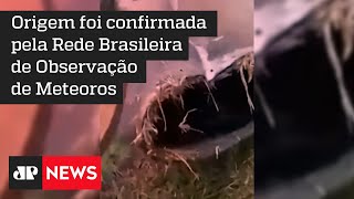Pedaço de foguete da SpaceX cai no Paraná e é encontrado por agricultor