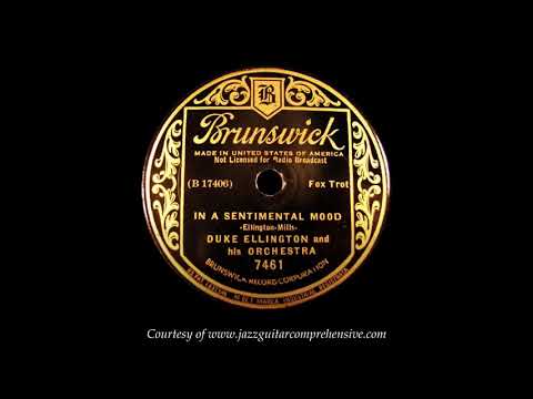 Thumbnail for Duke Ellington (1935) FIRST RECORDING [IN A SENTIMENTAL MOOD] by duke ellington recording s