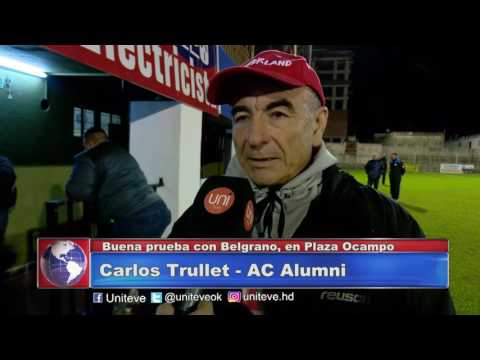 Alumni - Amistoso con Belgrano de Córdoba