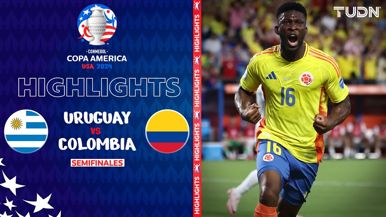 Highlights - Uruguay vs. Colombia | Copa América 2024 - Semifinals | TUDN