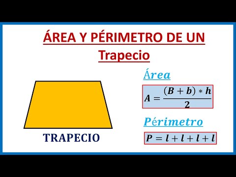 PÉRIMETRO Y ÁREA DE UN TRAPECIO | Trapecio Isósceles muy Práctico