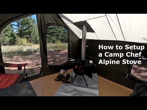 Setup a Camp Chef Alpine Stove