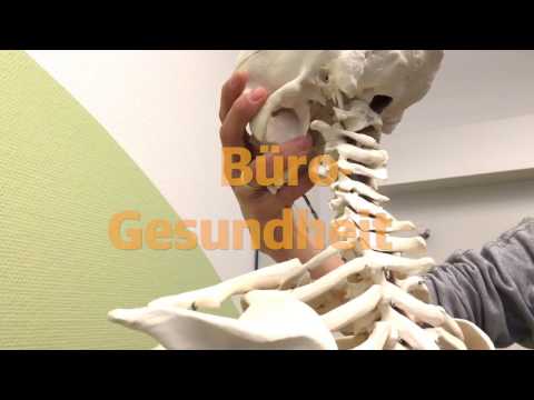 Zervikale Osteochondrose Halsschmerzen und Zähne Die Blockade des Gelenks